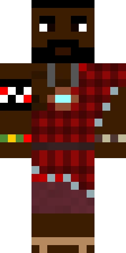С плащом скин Майнкрафт — скачать PNG бесплатно