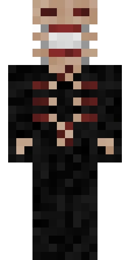 Страшный скин Майнкрафт — скачать PNG бесплатно