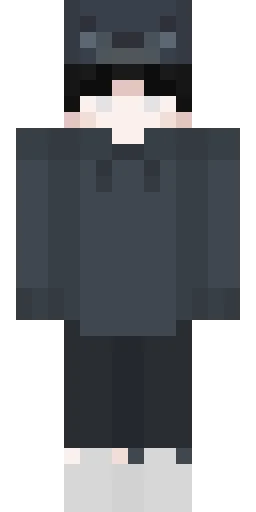 Серый скин Майнкрафт — скачать PNG бесплатно