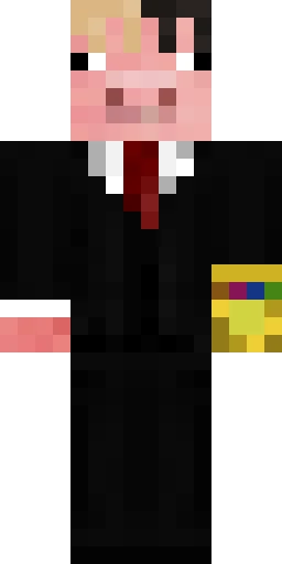 Свинья скин Майнкрафт — скачать PNG бесплатно