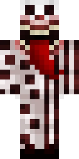 Страшный скин Майнкрафт — скачать PNG бесплатно