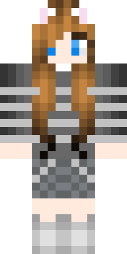 Кошка скин Майнкрафт — скачать PNG бесплатно
