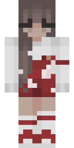 Красный скин Майнкрафт — скачать PNG бесплатно