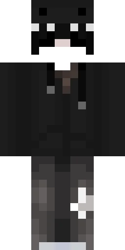 Тёмный скин Майнкрафт — скачать PNG бесплатно