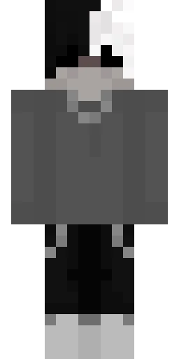 Серый скин Майнкрафт — скачать PNG бесплатно