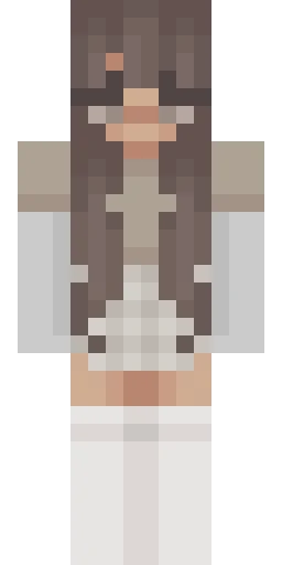 Серый скин Майнкрафт — скачать PNG бесплатно