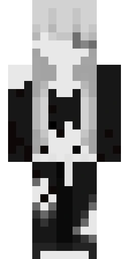 Серый скин Майнкрафт — скачать PNG бесплатно