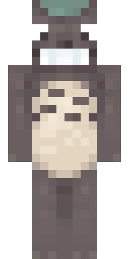 Серый скин Майнкрафт — скачать PNG бесплатно