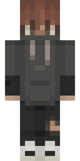 Тёмный скин Майнкрафт — скачать PNG бесплатно