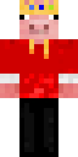 Свинья скин Майнкрафт — скачать PNG бесплатно