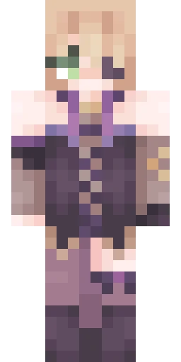 Фиолетовый скин Майнкрафт — скачать PNG бесплатно