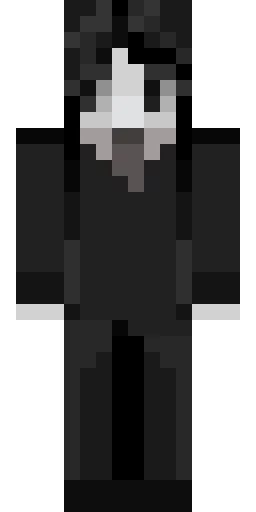 Страшный скин Майнкрафт — скачать PNG бесплатно