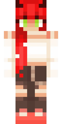 Для девочек скин Майнкрафт — скачать PNG бесплатно