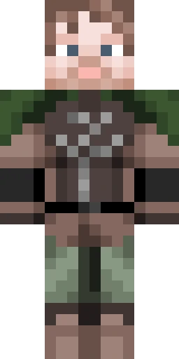 Зелёный скин Майнкрафт — скачать PNG бесплатно