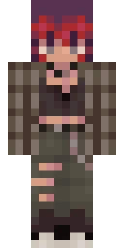 Тёмный скин Майнкрафт — скачать PNG бесплатно