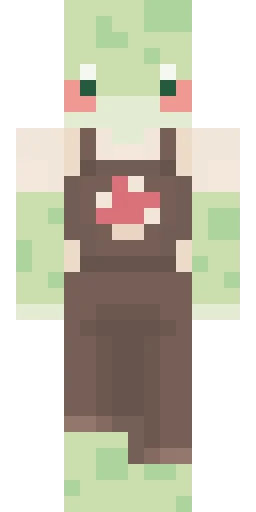 Лягушка скин Майнкрафт — скачать PNG бесплатно