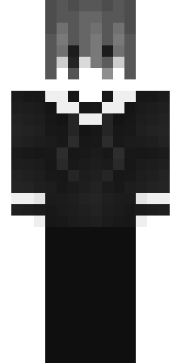 Серый скин Майнкрафт — скачать PNG бесплатно