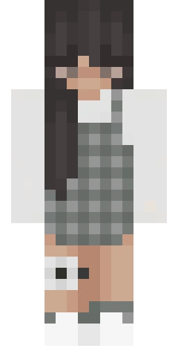 Серый скин Майнкрафт — скачать PNG бесплатно