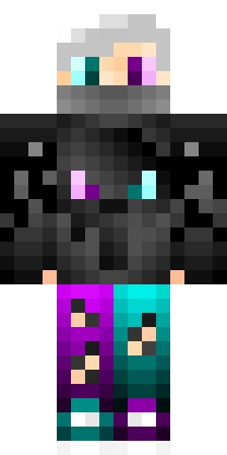 Фиолетовый скин Майнкрафт — скачать PNG бесплатно
