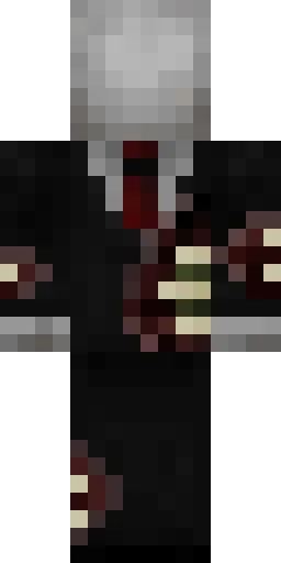 Страшный скин Майнкрафт — скачать PNG бесплатно