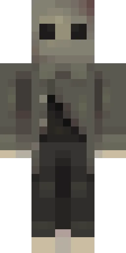 Страшный скин Майнкрафт — скачать PNG бесплатно