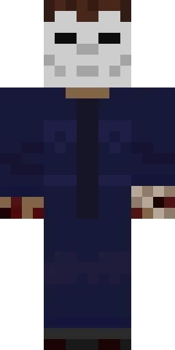 Страшный скин Майнкрафт — скачать PNG бесплатно