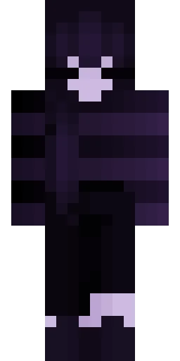 Тёмный скин Майнкрафт — скачать PNG бесплатно