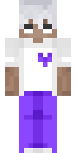 Белый скин Майнкрафт — скачать PNG бесплатно