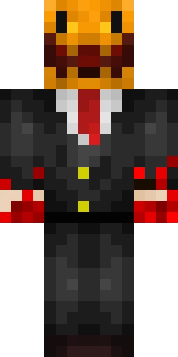 Страшный скин Майнкрафт — скачать PNG бесплатно