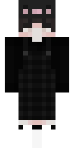 Тёмный скин Майнкрафт — скачать PNG бесплатно