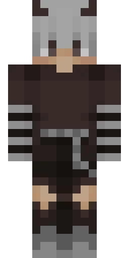 Серый скин Майнкрафт — скачать PNG бесплатно