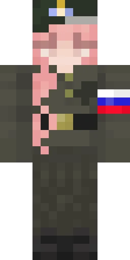 Военный скин Майнкрафт — скачать PNG бесплатно