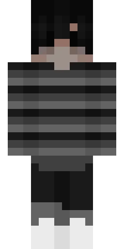 Серый скин Майнкрафт — скачать PNG бесплатно