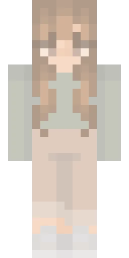 Зелёный скин Майнкрафт — скачать PNG бесплатно