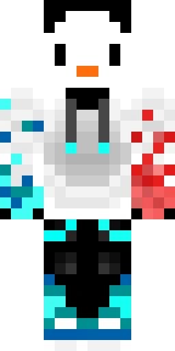 Огонь скин Майнкрафт — скачать PNG бесплатно