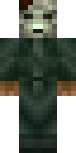 Страшный скин Майнкрафт — скачать PNG бесплатно