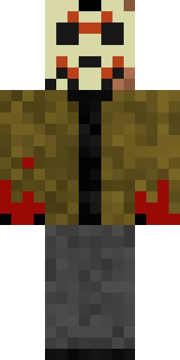 Страшный скин Майнкрафт — скачать PNG бесплатно