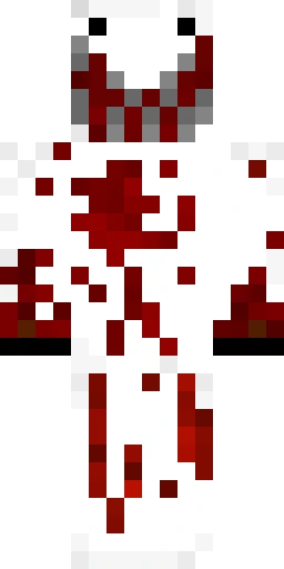 Страшный скин Майнкрафт — скачать PNG бесплатно