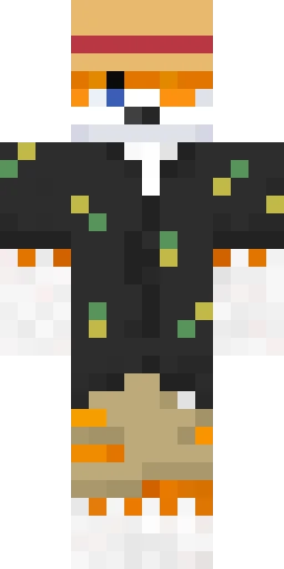 Лиса скин Майнкрафт — скачать PNG бесплатно