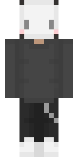 Серый скин Майнкрафт — скачать PNG бесплатно