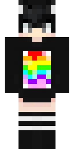 Фембой скин Майнкрафт — скачать PNG бесплатно