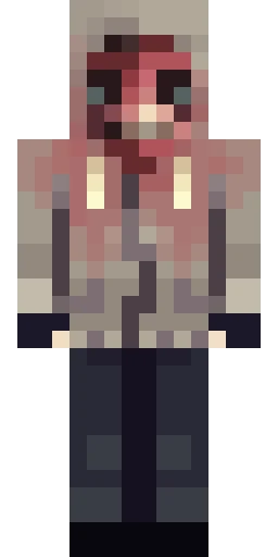 Страшный скин Майнкрафт — скачать PNG бесплатно