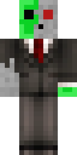 Тёмный скин Майнкрафт — скачать PNG бесплатно