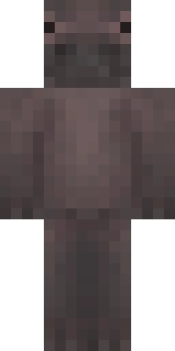 Серый скин Майнкрафт — скачать PNG бесплатно