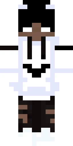 Милый скин Майнкрафт — скачать PNG бесплатно