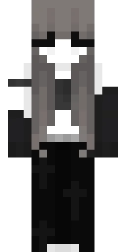 Серый скин Майнкрафт — скачать PNG бесплатно