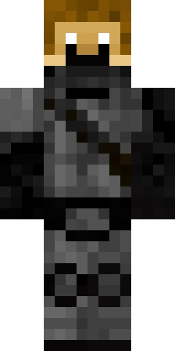 Тёмный скин Майнкрафт — скачать PNG бесплатно