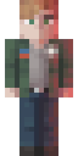 Страшный скин Майнкрафт — скачать PNG бесплатно