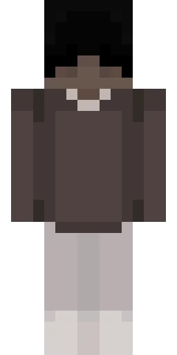 Коричневый скин Майнкрафт — скачать PNG бесплатно