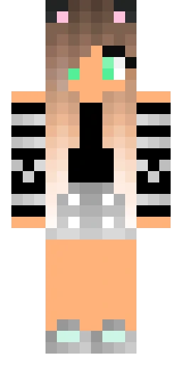 Кошка скин Майнкрафт — скачать PNG бесплатно